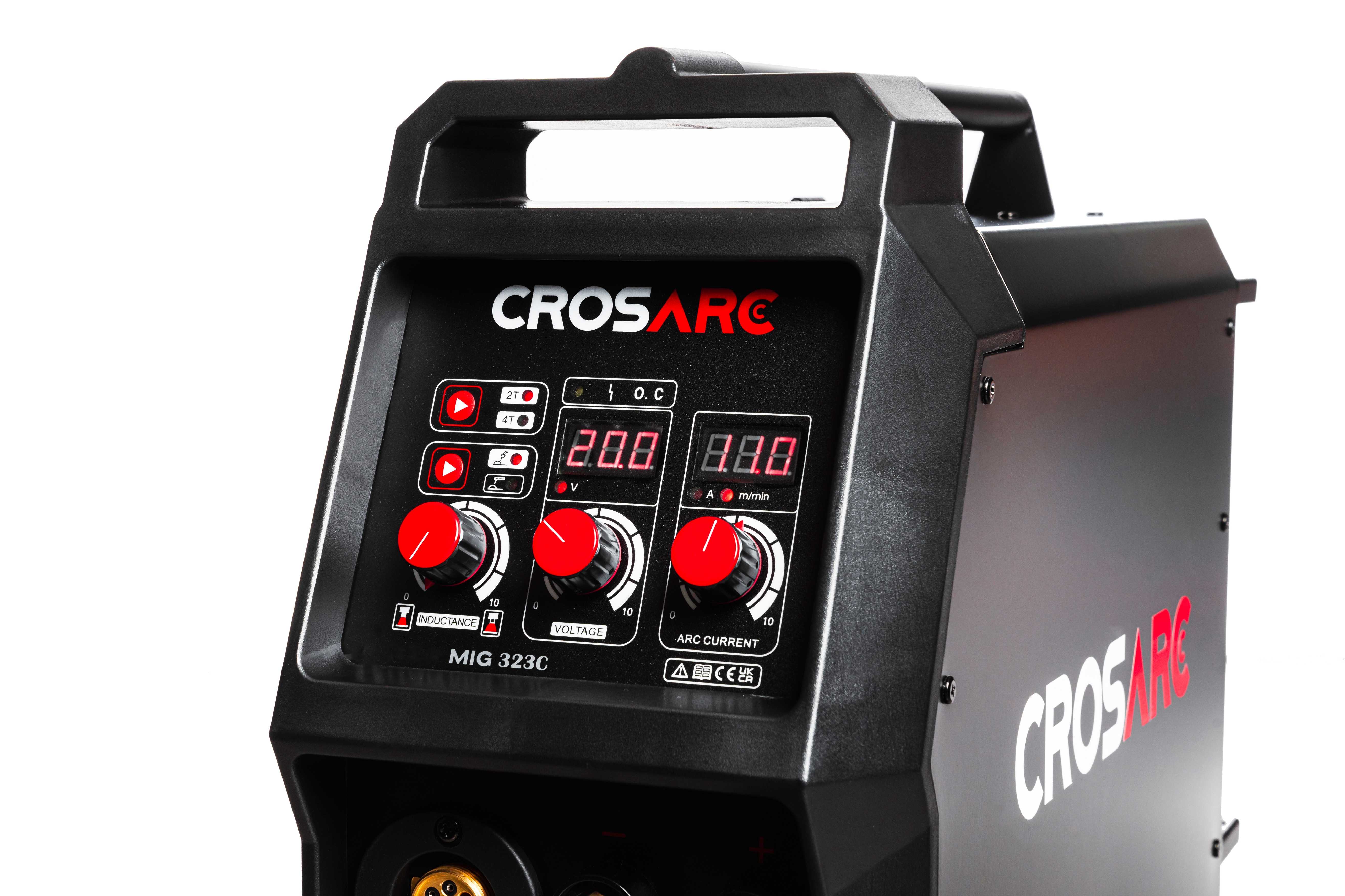 CROSARC MIG Inverter Welder (323C) Angle Display CROSARC MIG Inverter Welder (323C) Angle Display